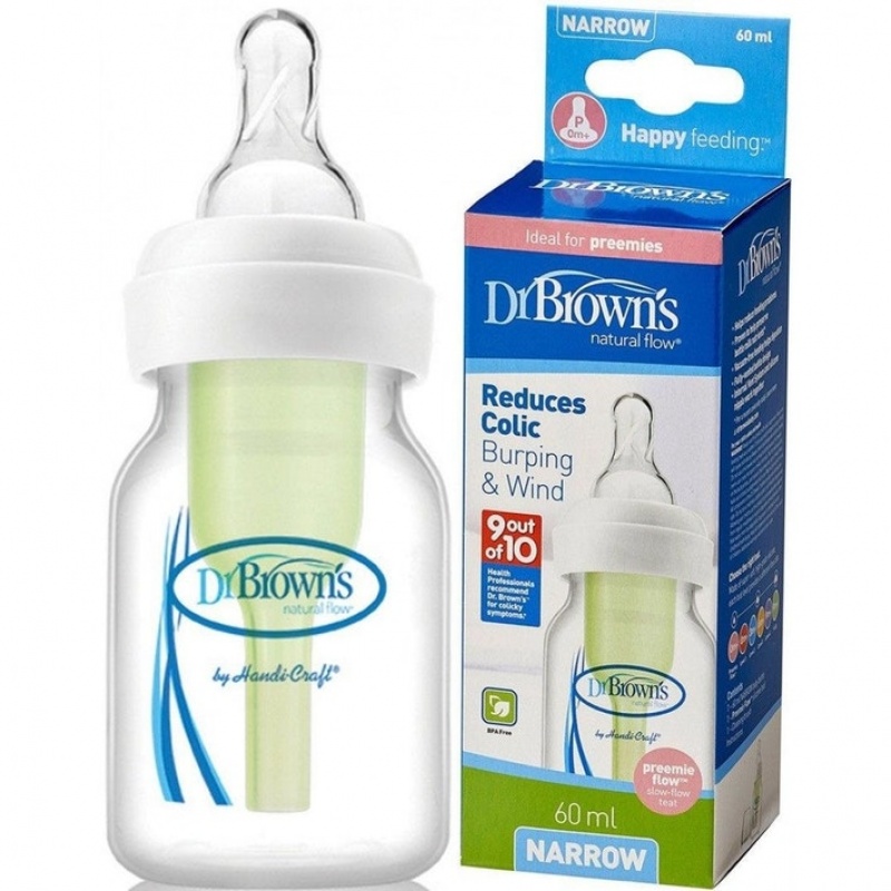 Kojenecká fľaša Dr. Brown´s Standard OPTIONS ideálna pre predčasne narodené deti