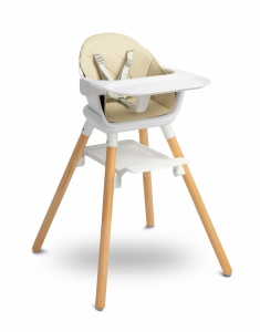 Vysoká jedálenská stolička Bravo beige