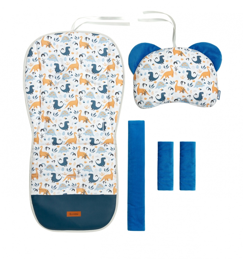 Vložka do kočíka Deluxe dinosaury 3 v 1