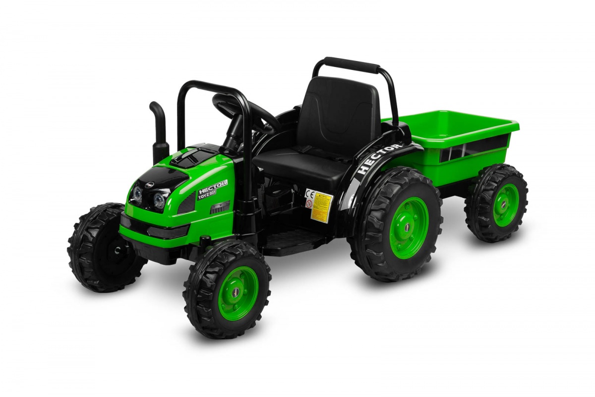 Elektrický traktor Hecktor green