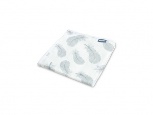 Mušelínová deka s bavlneným obšitím Pierka 80x100 cm