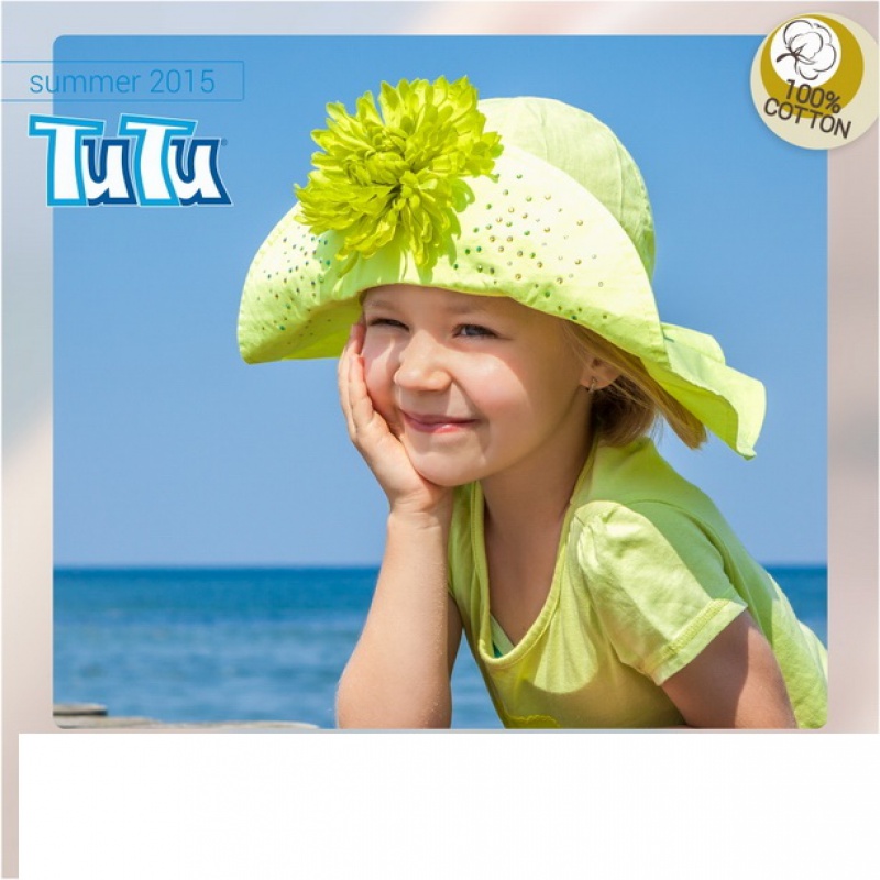 Originálny letný klobúk s veľkou kvetinou