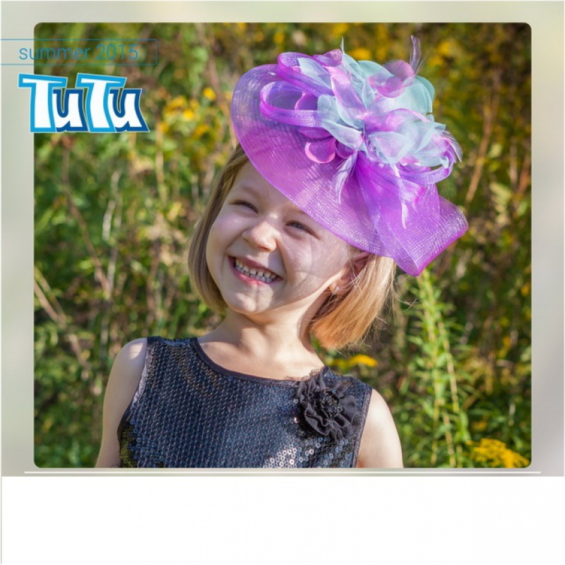 Jedinečný elegantný fascinátor pre mladú dámu