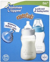 Kojenecká fľaša essentials  2 x 260 ml wide neck