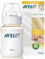 Kojenecká fľaša (PES) AVENT AIRFLEX 260 ml