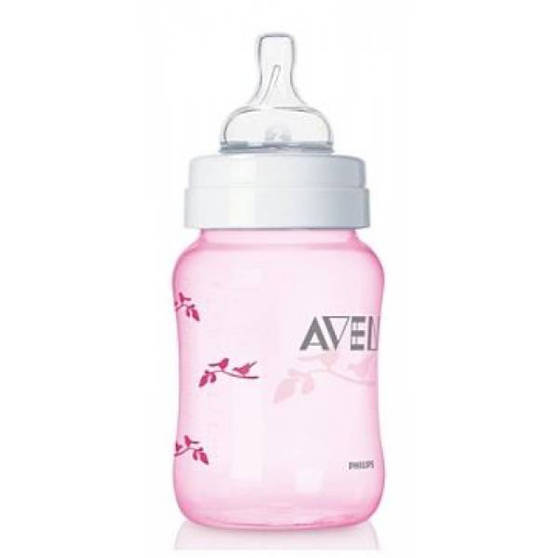 Kojenecká fľaša (PP)  AVENT AIRFLEX s redukčným krúžkom 260 ml
