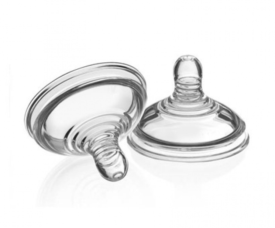 Náhradné cumlíky antikolikové PLUS  Closer to nature 2 ks 