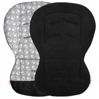 Unipodložka MOBY - ČIERNA/LÍŠKY SIVÉ