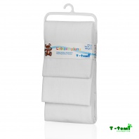 Flanelové plienky biele 4 ks