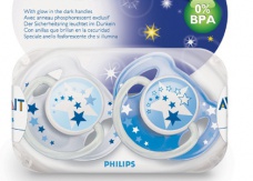 Cumlík ortodontický Night time Avent