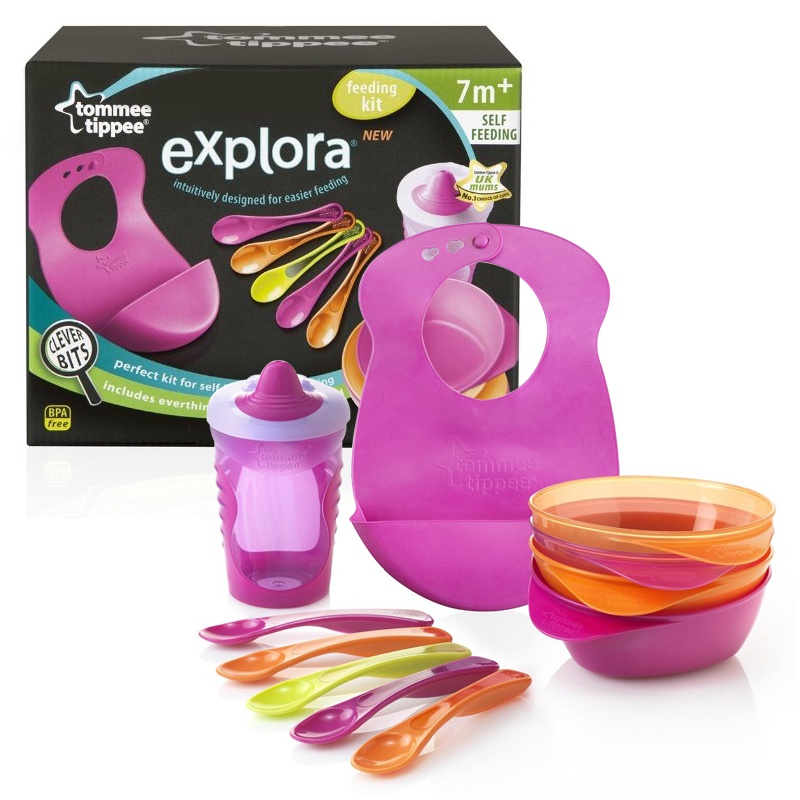 Štartovacia sada na kŕmenie explora (feeding kit) 7 m+