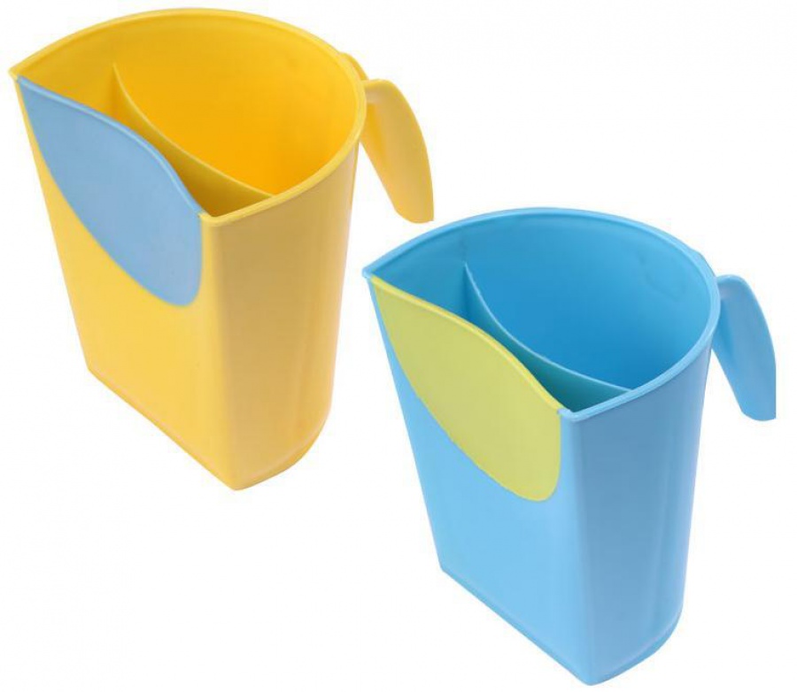 Oplachovacie vedierko na umývanie vláskov dieťaťa