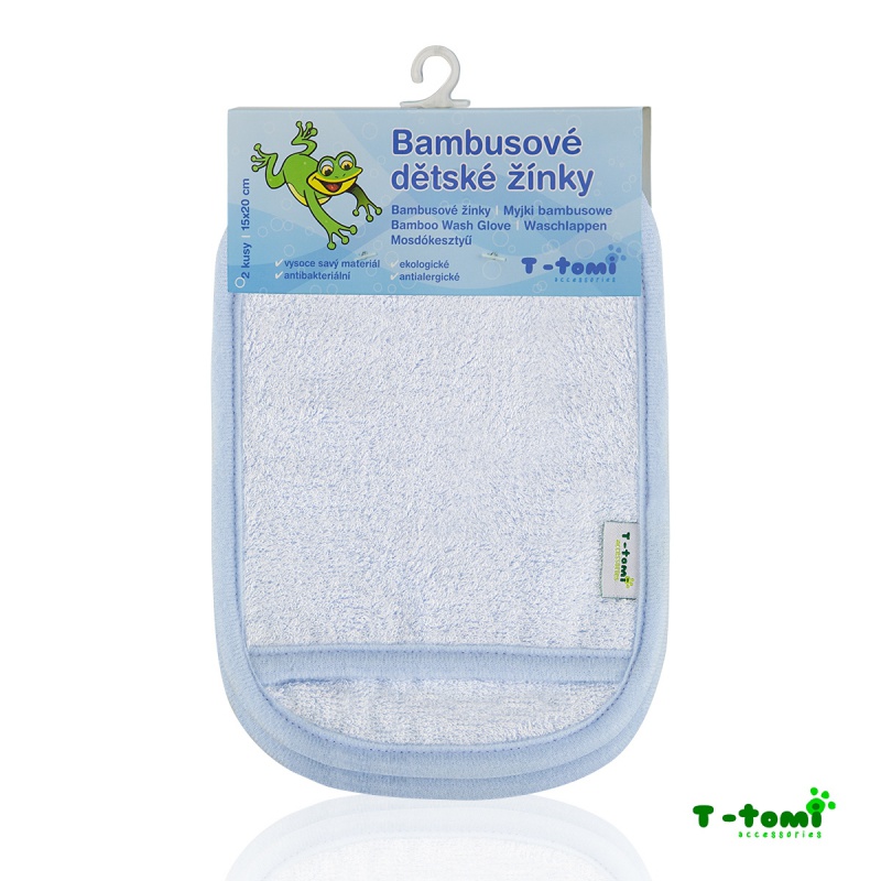 Bambusová žinka rukavička 2 ks.