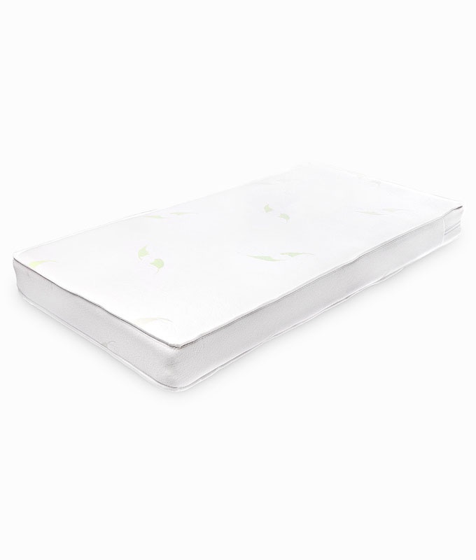 Matrac do detskej postieľky kokos/pena/kokos LUXE Aloe Vera