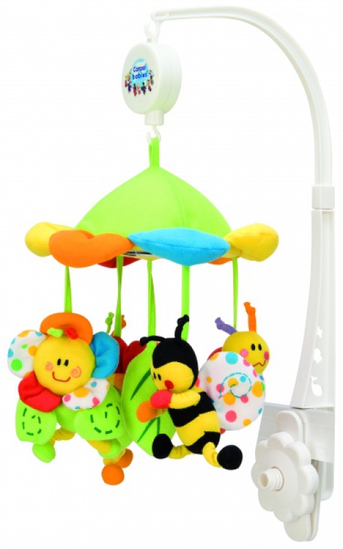 Plyšový hudobný kolotoč s baldachýnom 2/984 Lúka