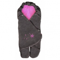 Zavinovačka ZOE - antracit/fuchsia