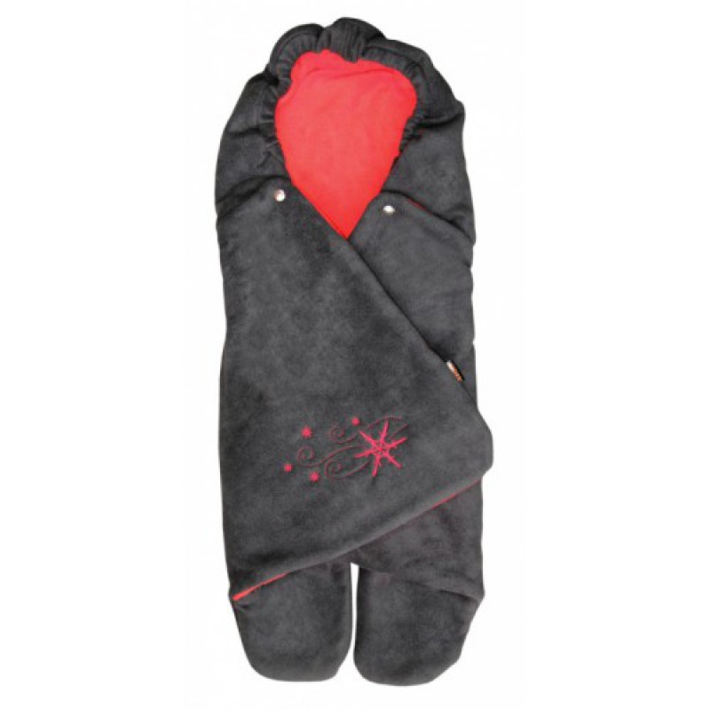 Zavinovačka ZOE - antracit/červená