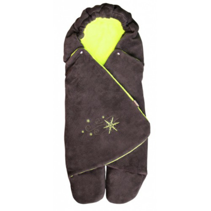 Zavinovačka ZOE - antracit/limetka