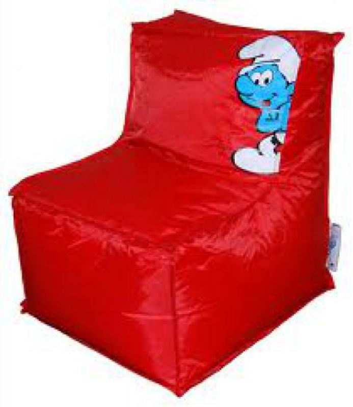 Detské kreslo Šmolko red