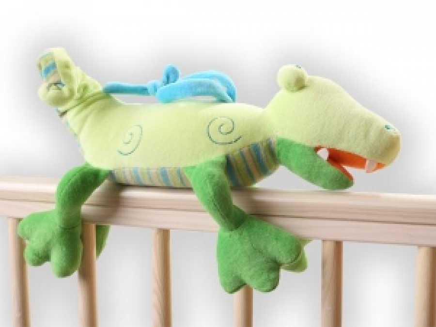 Plyšový vibrujúci krokodíl Kolorino