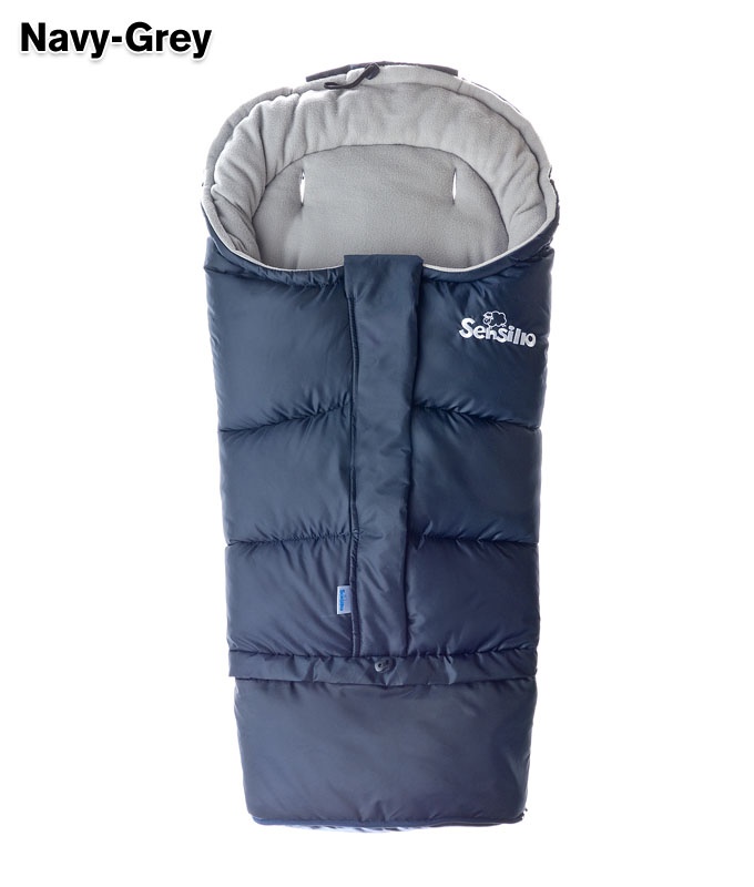 Flisový fusak Combi 3v1 navy/grey