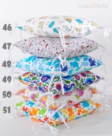 Modifikovateľné vankúše Minky 40x40cm - nové vzory