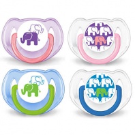 Cumlík elephant 6-18m 2ks BPA free