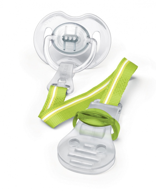 Klips na cumlík zelený SCF185/00