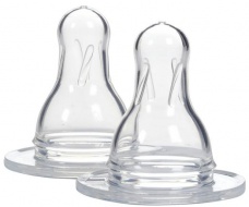 DR.BROWN\'S Náh­radné silikónové cumlíky Standard stupeň 4 (9 m+) 2ks