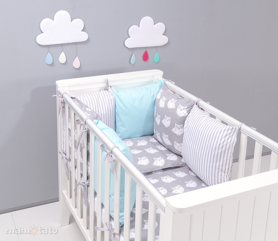 Modifikovateľná Minky sada do postieľky sovičky 1