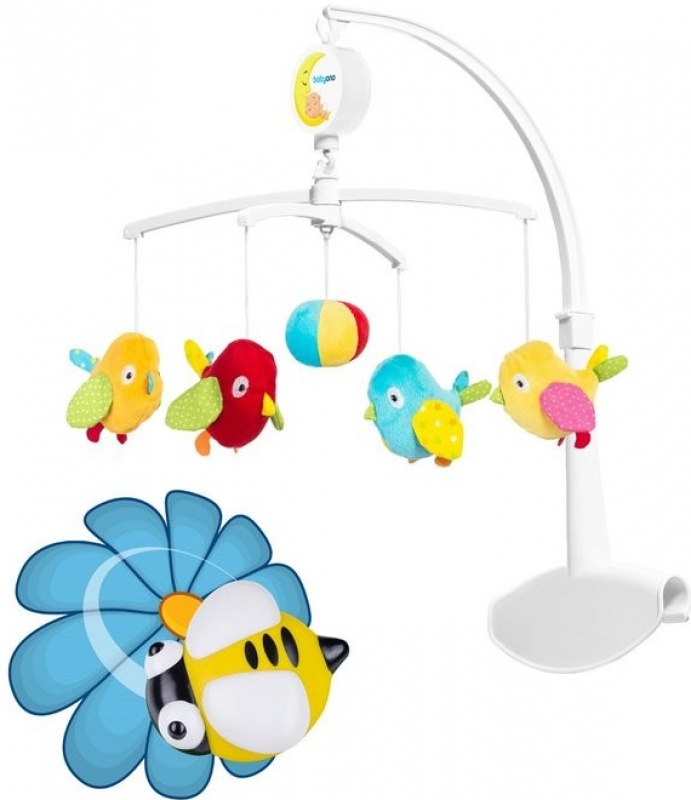 Hudobný kolotoč vtáčiky + nočné svetielko 