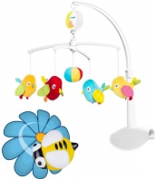 Hudobný kolotoč vtáčiky + nočné svetielko