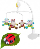 Hudobný kolotoč kravičky a koníky + nočné svetielko