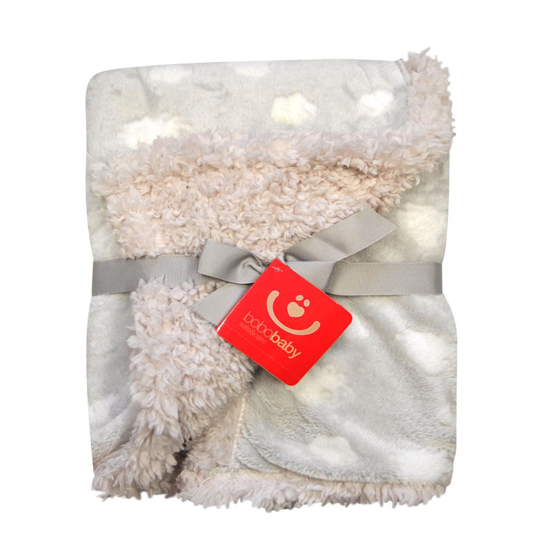 Plyšová obojstranná deka so stuhou a venovaním 75x100cm