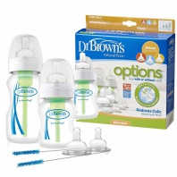 Štartovacia sada kojeneckých antikolikových fliaš OPTIONS WIDE NECK Starter Kit
