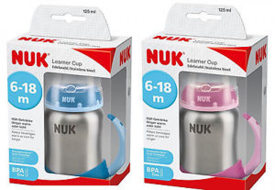 Termopohárik so silikónovým náustkom s rúčkami 6-18 mesiacov