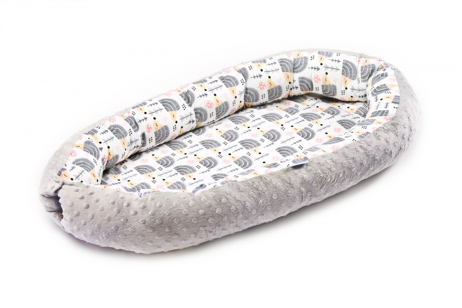 Hniezdo/kokón  pre bábätko sivý ježko