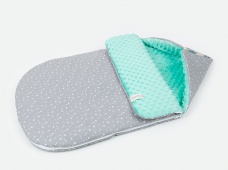 Fusák do autosedačky, kočíka MINKY 0-12mes.