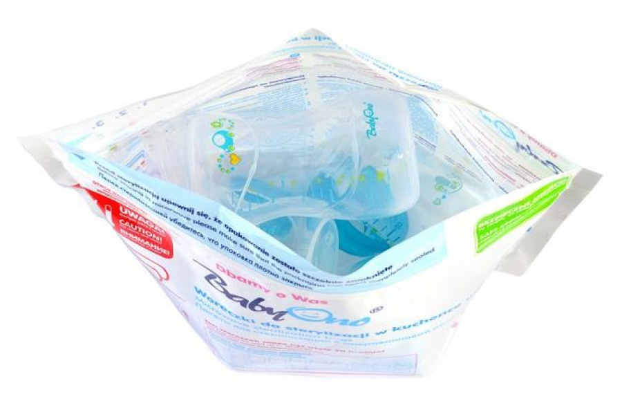 Sterilizačné vrecká do mikrovlnky 5 ks