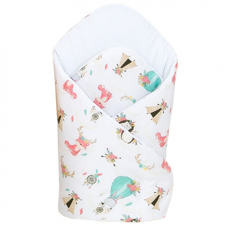 Zavinovačka s vyberateľnou spevnenou časťou a potlačou BEST ZOO