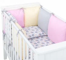 Modifikovateľná Minky sada do postieľky ježko 63