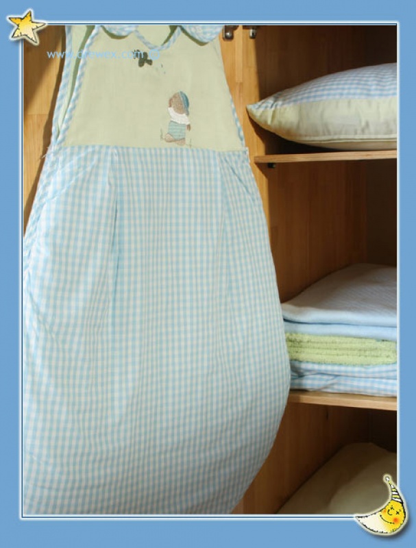 Spací vak bez  rukávov na cvoky 68-74/80cm motív Prvý výlet