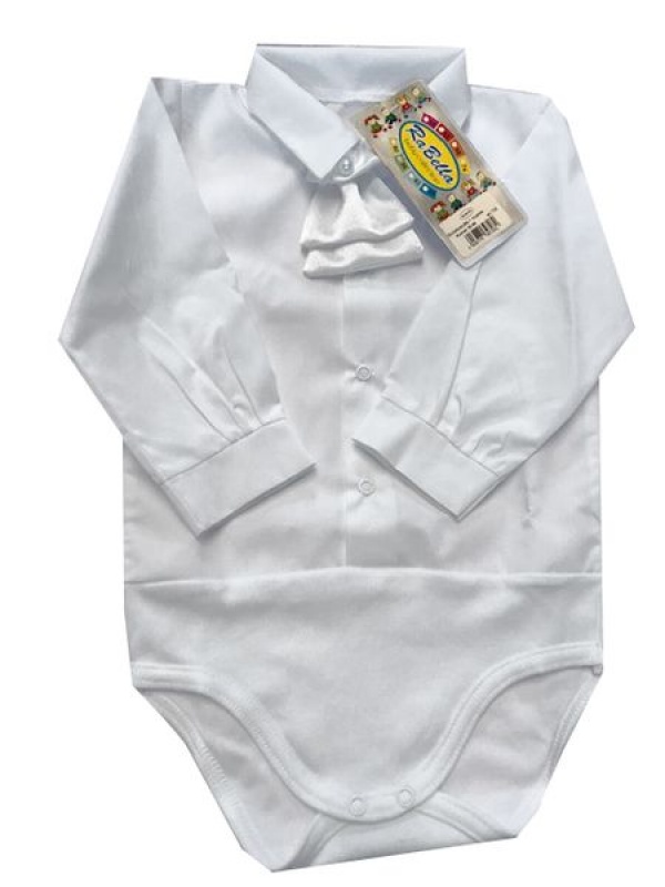 Košeľa - body na cvoky s dlhým rukávom 86