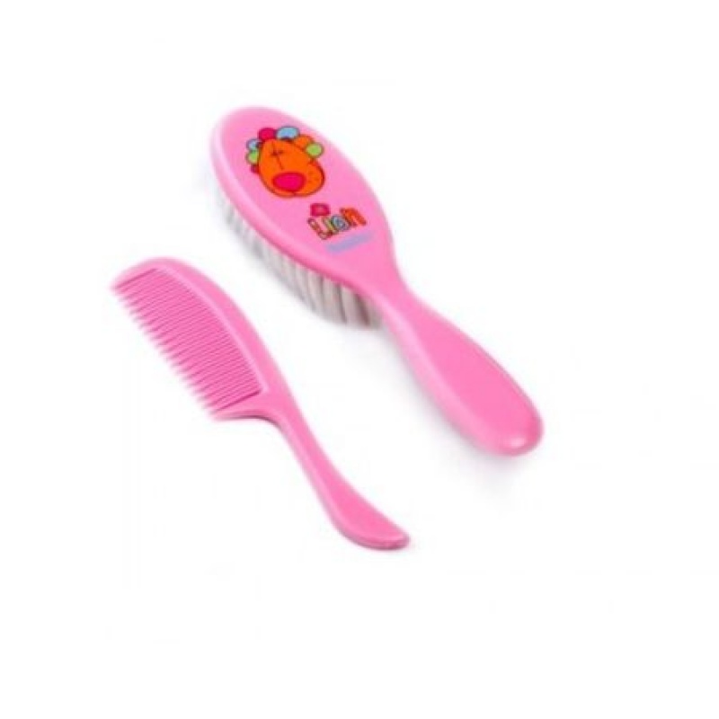 Lion Hrebeň a kefa so supermäkkým umelým vlasom 0m+