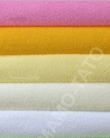 Bavlnené prestieradlo s frotte úpravou na postieľku 60x120cm