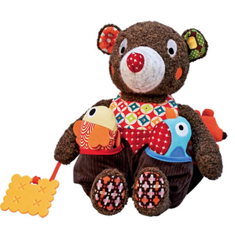 Handmade tvorivý medvedik Woodours