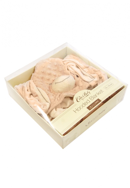 Hrejivý velúrový župan, osuška či zavinovačka s kapucňou PES 75 x 75cm