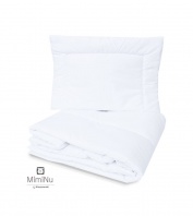 Antialergický komplet vankúš + perina do postieľky 100x135cm