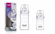 Sklenená kojenecká fľaša Diamond Glass Pure 150ml