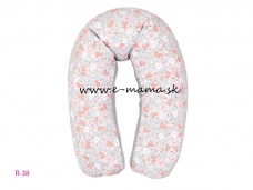 Bavlnený polohovací vankúš z mikroperličiek 190cm